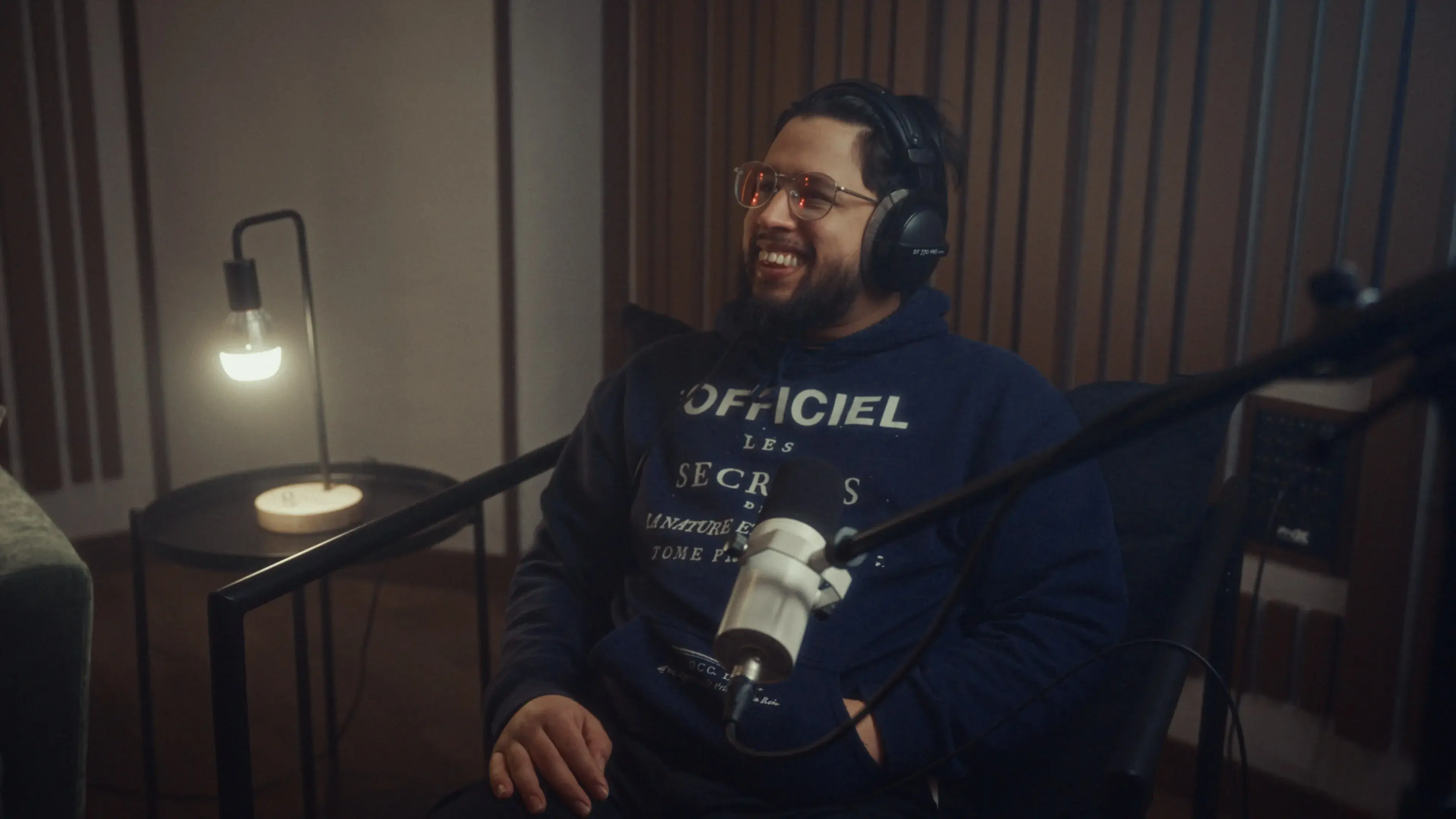 Enregistrement d'un podcast chez Studio Balance
