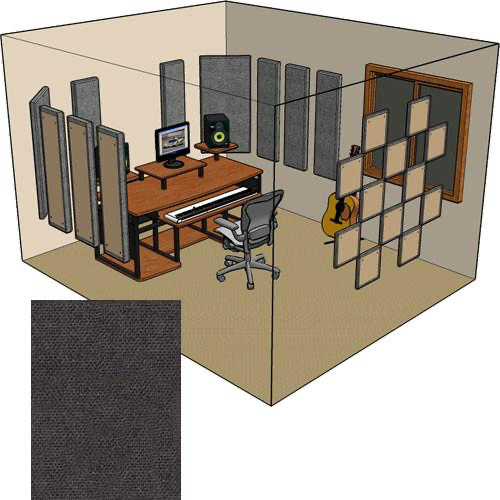 acoustic panel disposition